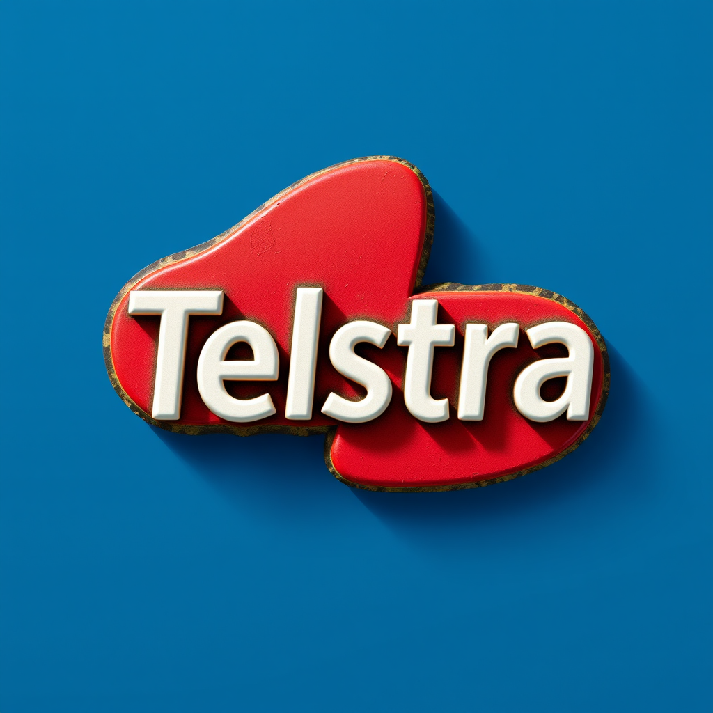 Telstra logo - Australia's largest telecommunications provider